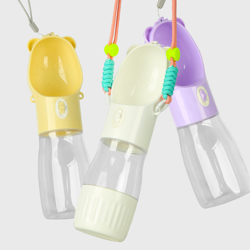 Botella 2 en 1 para Mascotas
